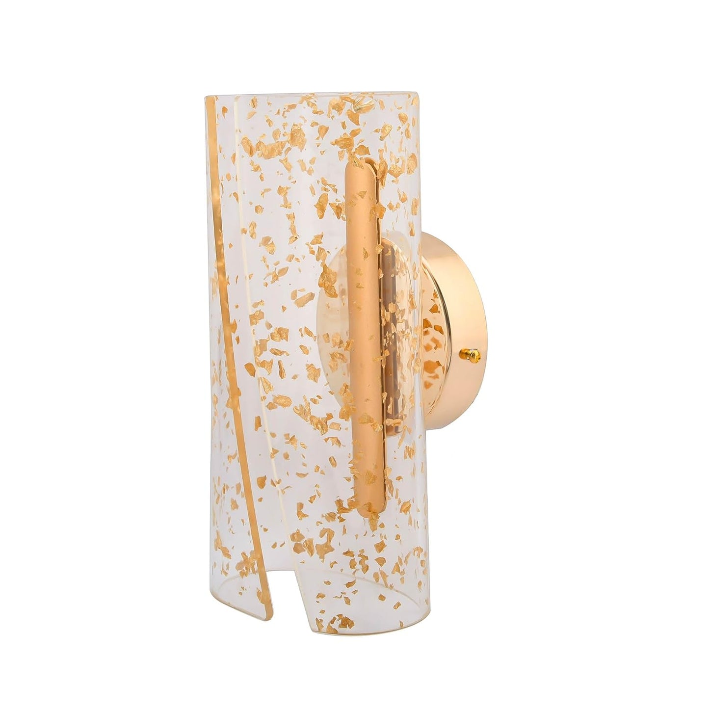 Elegant Gold Decorative Wall Sconce – Modern Acrylic Wall Light for Living Room & Bedroom