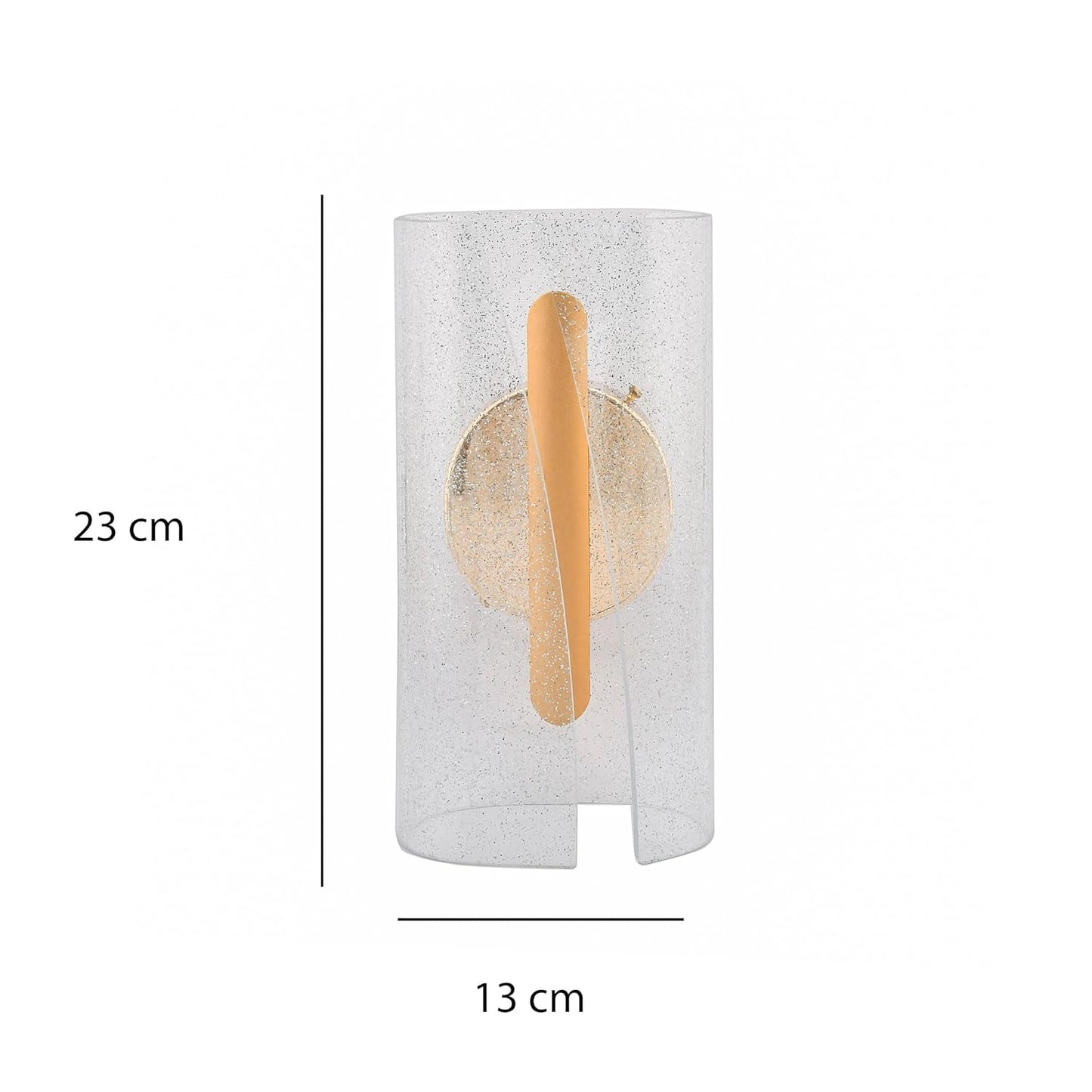 Elegant Gold Decorative Wall Sconce – Modern Acrylic Wall Light for Living Room & Bedroom