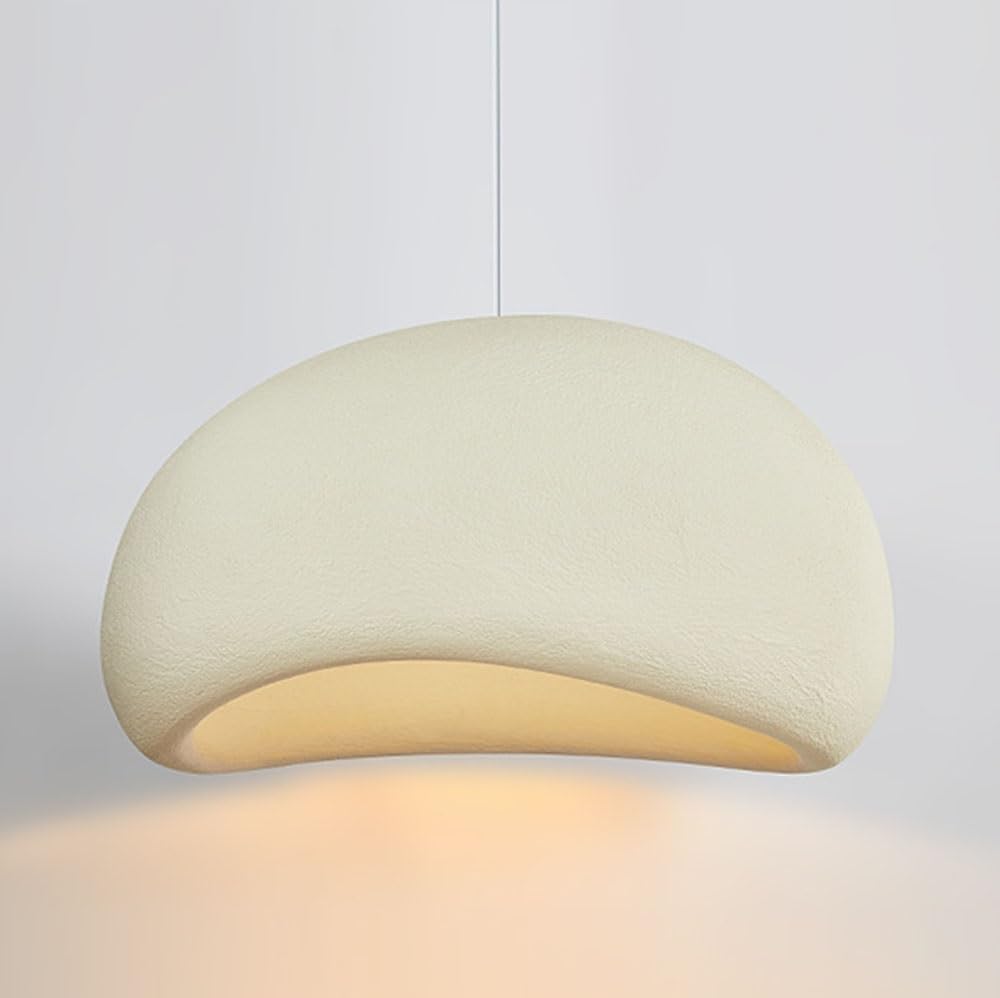 Modern Polystyrene Pendant Light – Elegant Ceiling Hanging Lamp for Living Room & Bedroom
