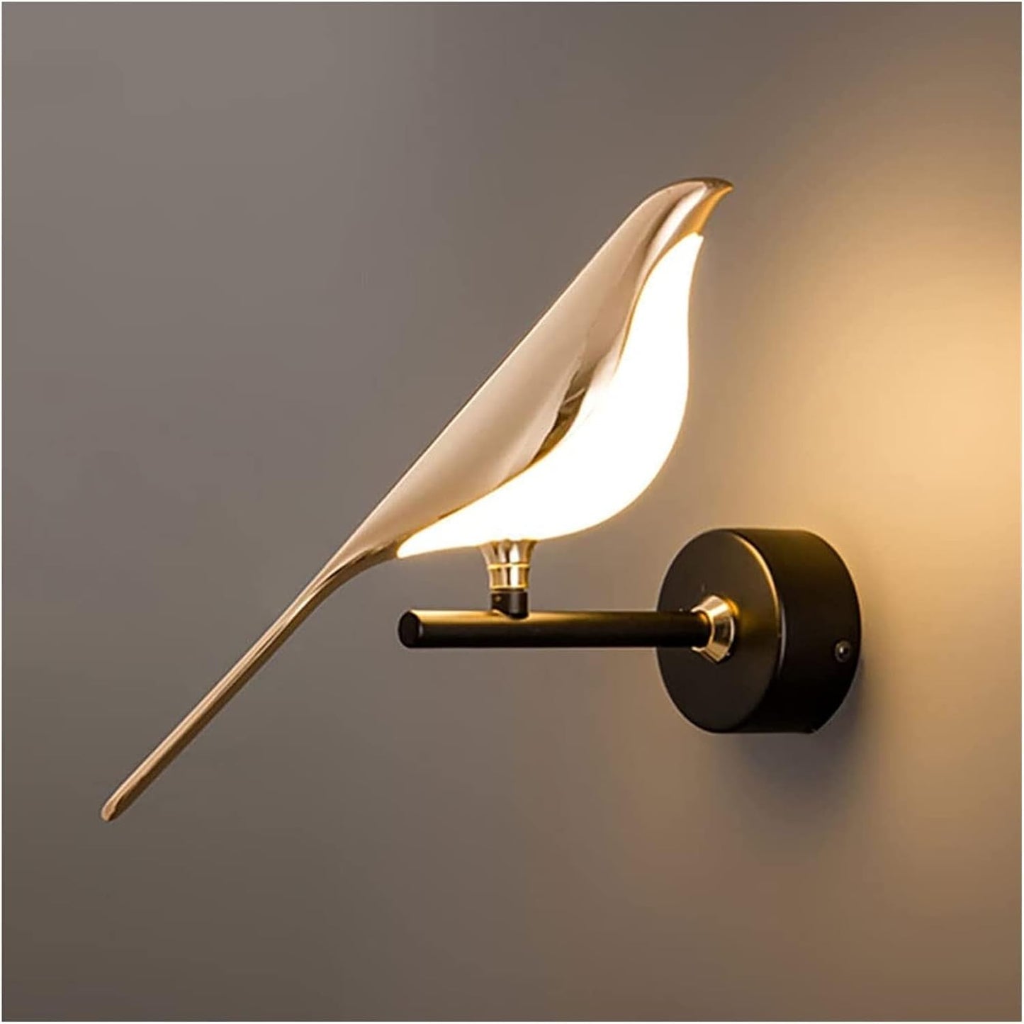 Modern Bird LED Wall Light | Elegant Decorative Wall Lamp for Bedroom & Living Room