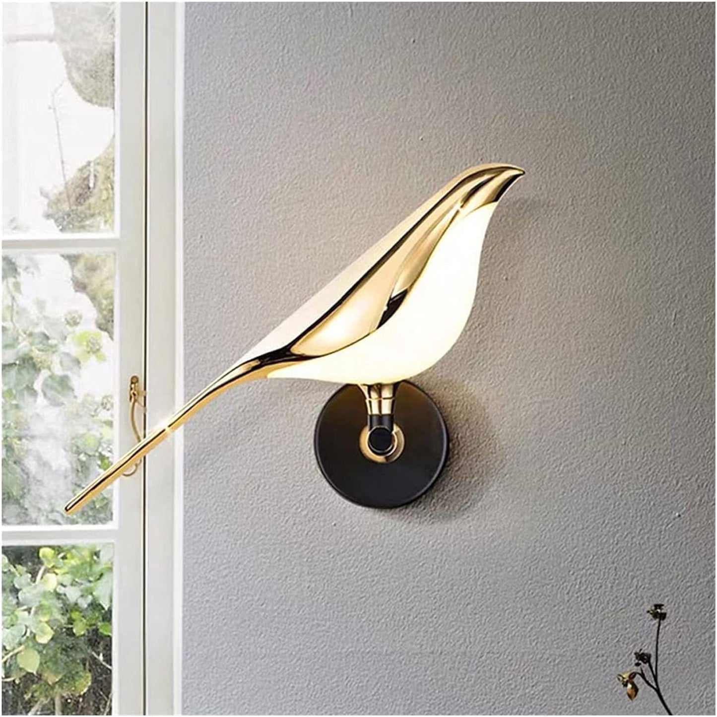 Modern Bird LED Wall Light | Elegant Decorative Wall Lamp for Bedroom & Living Room