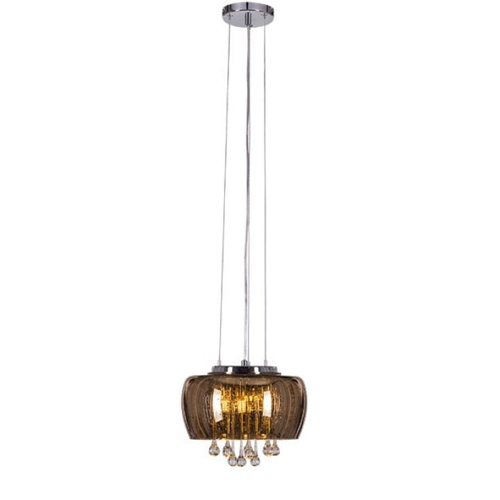 Modern Crystal Raindrop Chandelier –  Pendant Light (400mm) for Dining & Living Room