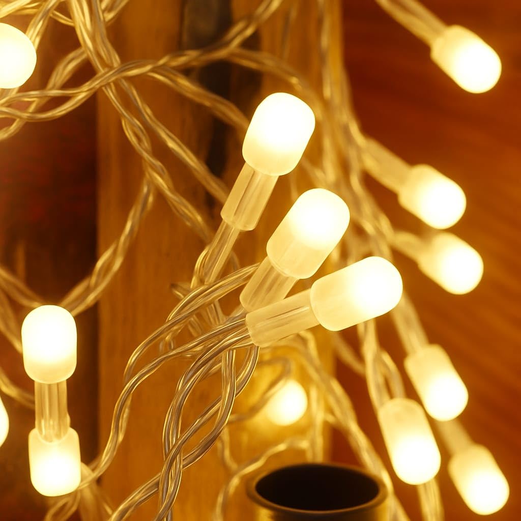 8mm LED String Ladi Lights – Warm White & Color Variants