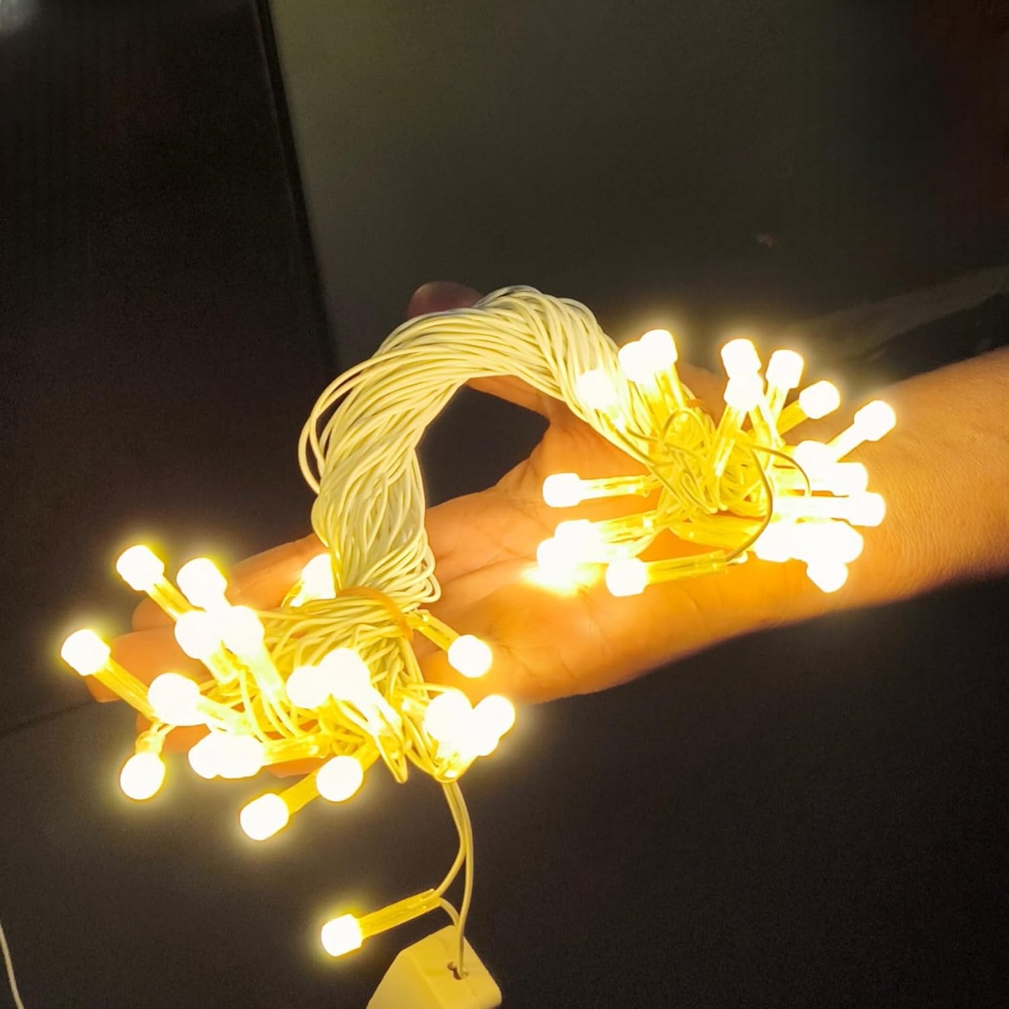 8mm LED String Ladi Lights – Warm White & Color Variants