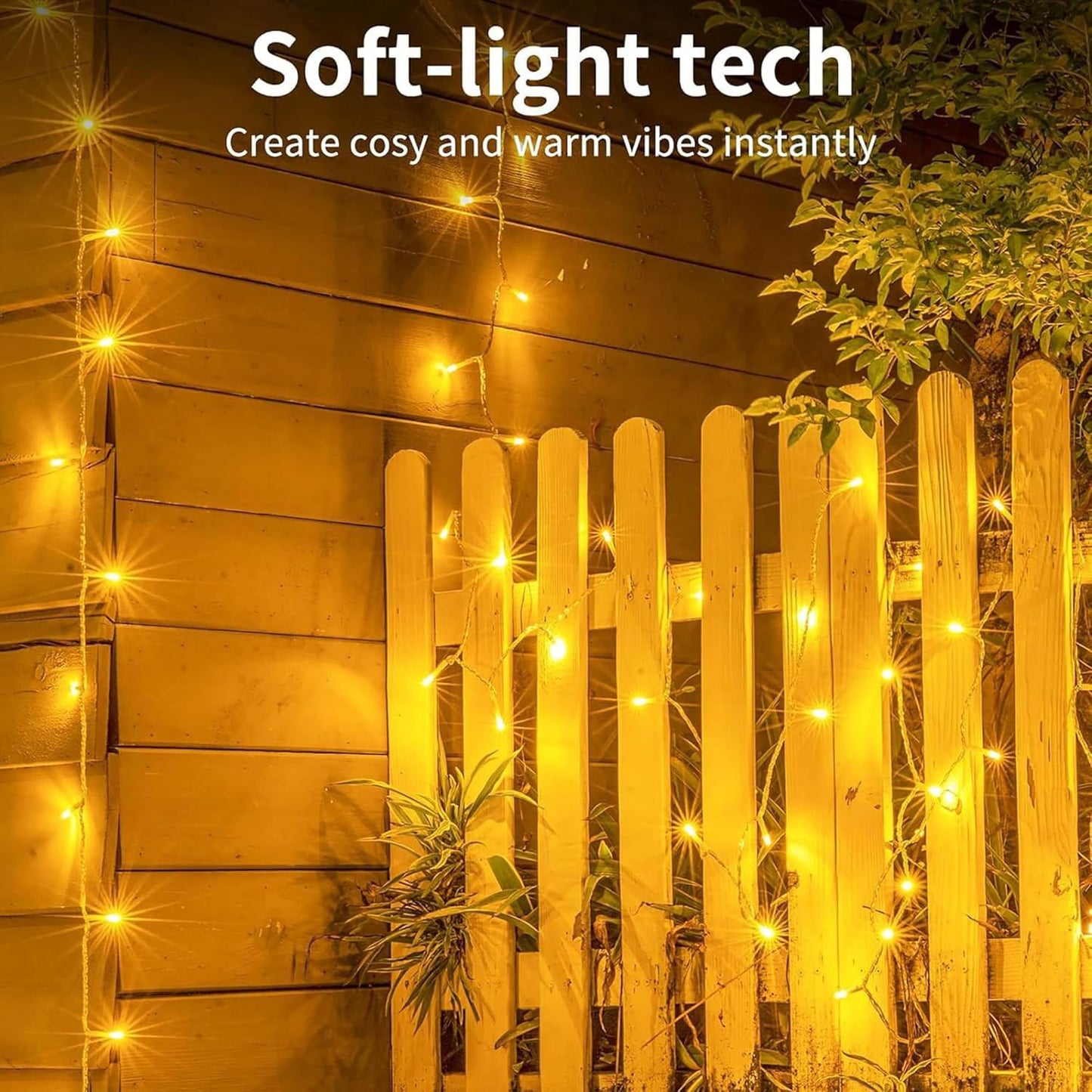 8mm LED String Ladi Lights – Warm White & Color Variants