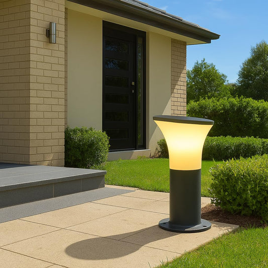 Modern LED Bollard Light – 10” / 20” / 30” – Waterproof Outdoor Pathway Lamp