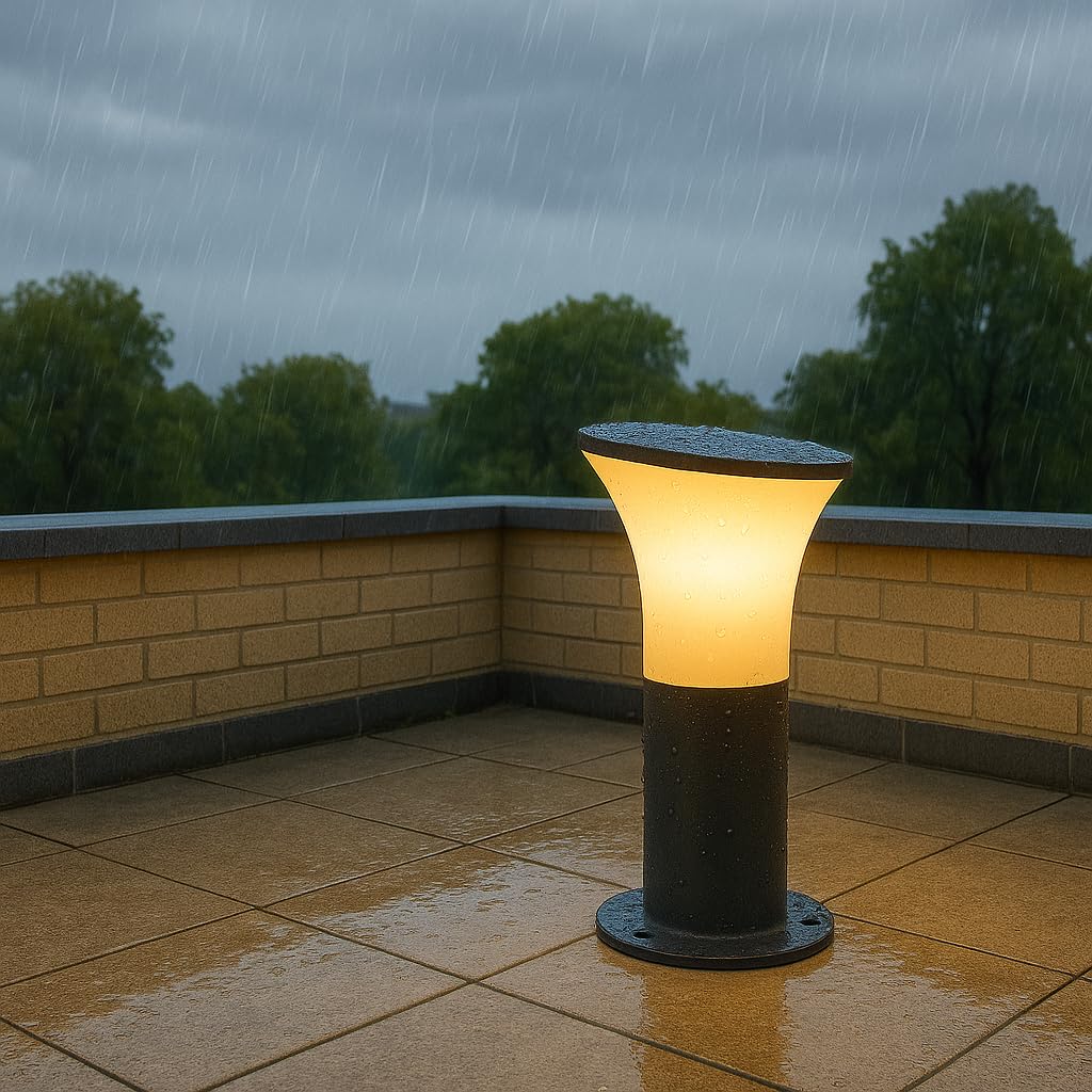 Modern LED Bollard Light – 10” / 20” / 30” – Waterproof Outdoor Pathway Lamp
